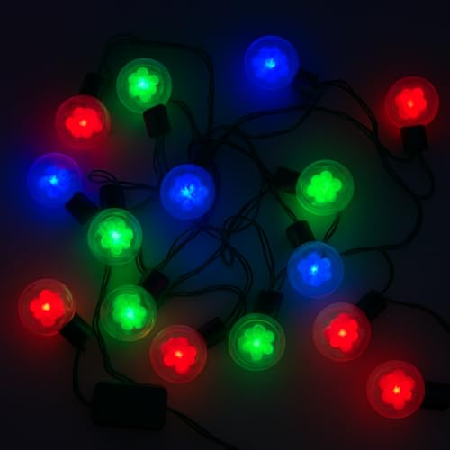 Image of K D 20 Flower Ball String led Light Multicolor String Lights -12ft String led Light for Diwali /Navratri /Christmas Indoor & Outdoor Decoration