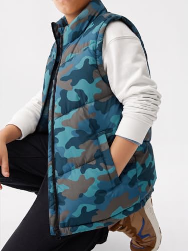 Image of Meikulo Boys Puffer Vest Zip Up Quilted Gilet Sleeveless Jackets