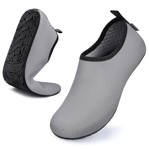 Image of WateLves Womens and Mens Kids Water Shoes Barefoot Quick-Dry Aqua Socks for Beach Swim Surf Yoga Exercise