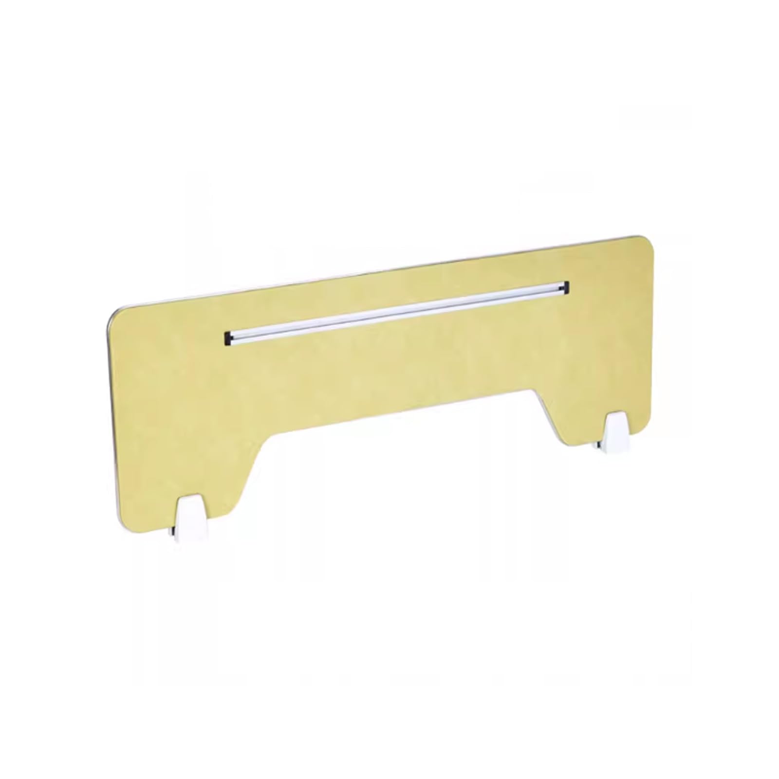 GDMDPTE Wooden Desk Divider Office Partition for Workstation Privacy and Noise Reduction Free Standing Shield with Clamps