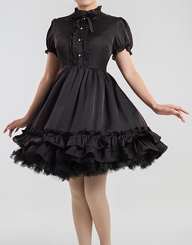 womens women Meowcos Women’s Petticoat Lolita Short Skirts Tutu Crinoline Underskirt4