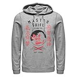 Kung Fu Panda Shifu Dojo Mens Pullover Hoodie, Athletic Heather