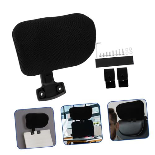 Appui-tête de chaise de bureau réglable coussin ergonomique sans perçage - 7