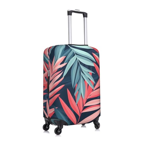 Classic Leaf Plants Travel Luggage Cover for Suitcase Anti-Scratch Fashion Suitcase Protector Washable Elastic Baggage Covers Fits 18-21 Inch Luggage for Travel Beach Holiday2