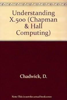 Hardcover Understanding X.500: The Directory Book