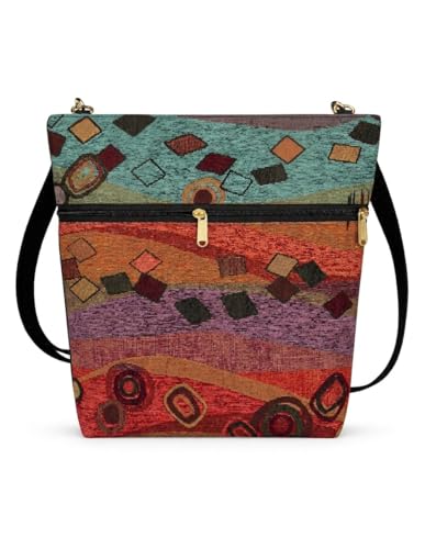 Image of Danny K. Women's Tapestry Bag Crossbody Handbag, Maggie Purse Handmade in the USA