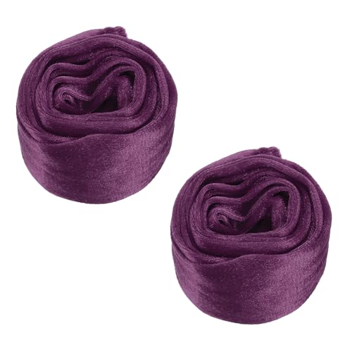 Fundas de terciopelo morado PATIKIL de 1.8m para proteger cadenas y cables de lámparas de techo