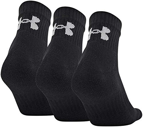 Image of Under Armour Training Cotton Quarter Socks 3-Pack