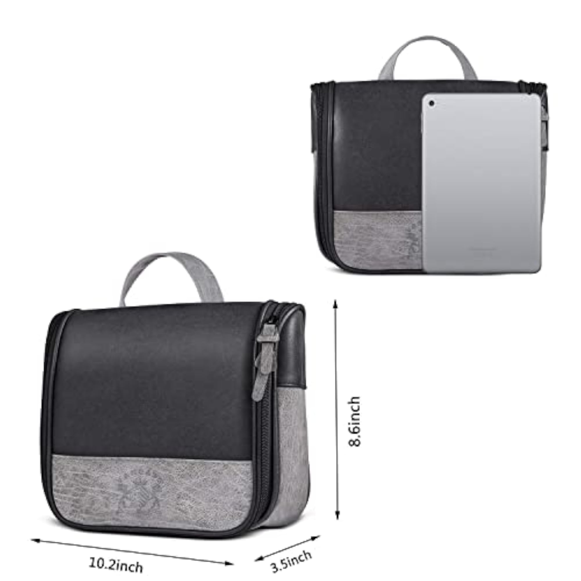 Hanging Toiletry Bag for Men, Vintage Organizer