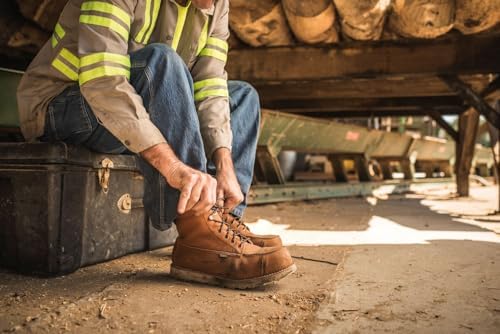 Irish Setter, Wingshooter ST, Men's, 6", Waterproof, Non-Metallic Safety Toe, Work Boot, Brown, 14 EE (Wide) | Image 6