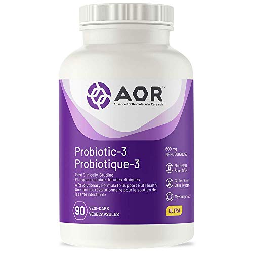 AOR - Probiotic-3 90 Capsules - A Revolutionary Formula to Support Gut Health