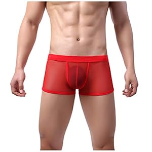 Generisch 4odAjgbug Herren Shapewear Rot
