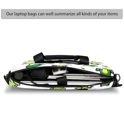 Bolso para laptop 16 pulgadas con diseño de ranas miniatura 3