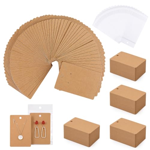 ovsor Works Great Earring Display Cards - Well-made 3.5 x 2.4 Inches