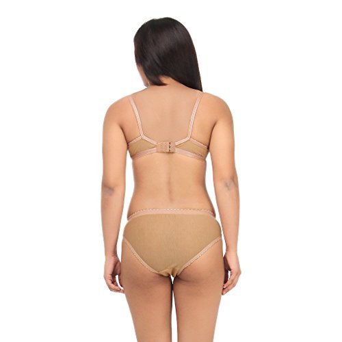 Image of Embibo Women's Cotton Bra & Panty Set for Honeymoon Lingerie