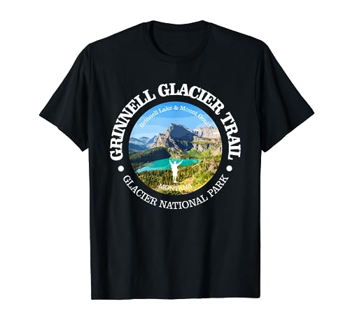 Grinnell Glacier Trail T-Shirt Glacier National Park