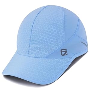 GADIEMKENSD Stretch Sport Hat with Soft Brim Lightweight Quick Dry Unstructured Breathable Running Cap for Outdoor Activities