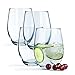 Produktbild KADAX Getränkegläser, Wassergläser aus Neutrum-Calcium-Glas, 580ml Trinkgläser, durchsichtige Weingläser, moderne Universalgläser, Saftgläser, Gläser-Set (Susanne, 4)