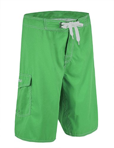 Image of Nonwe Men's Solid Lightweight Beach Shorts Half Pants with Lining