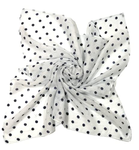 Image of Shanlin Unisex Cotton Square Bandanas Scarves 24x24