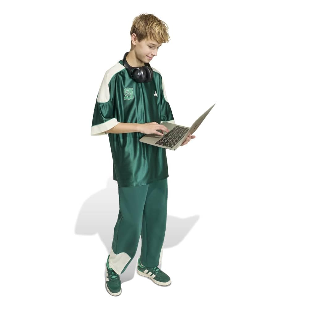 adidas Stadium Jersey Short Sleeve V Neck T-Shirt 7-8 Years