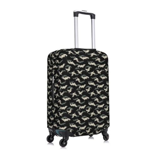Housse de protection extensible pour valises rigides souples XL noir