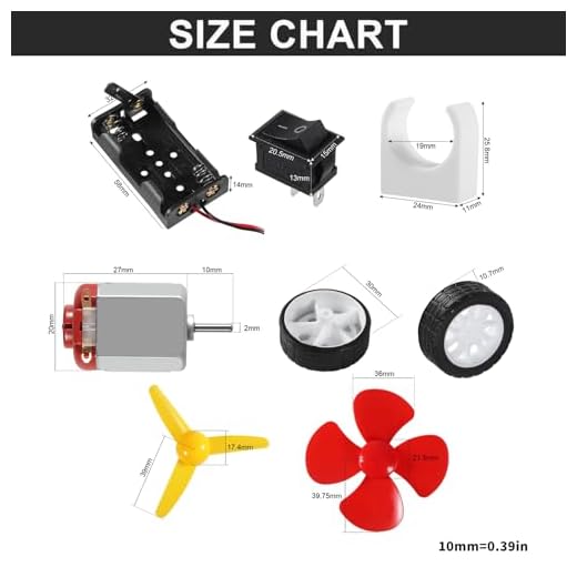 WEISUYUUS Motor Kits for Creative Projects