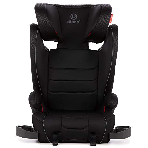 Diono Monterey XT Latch, 2-in-1 Expandable Booster Seat, Black