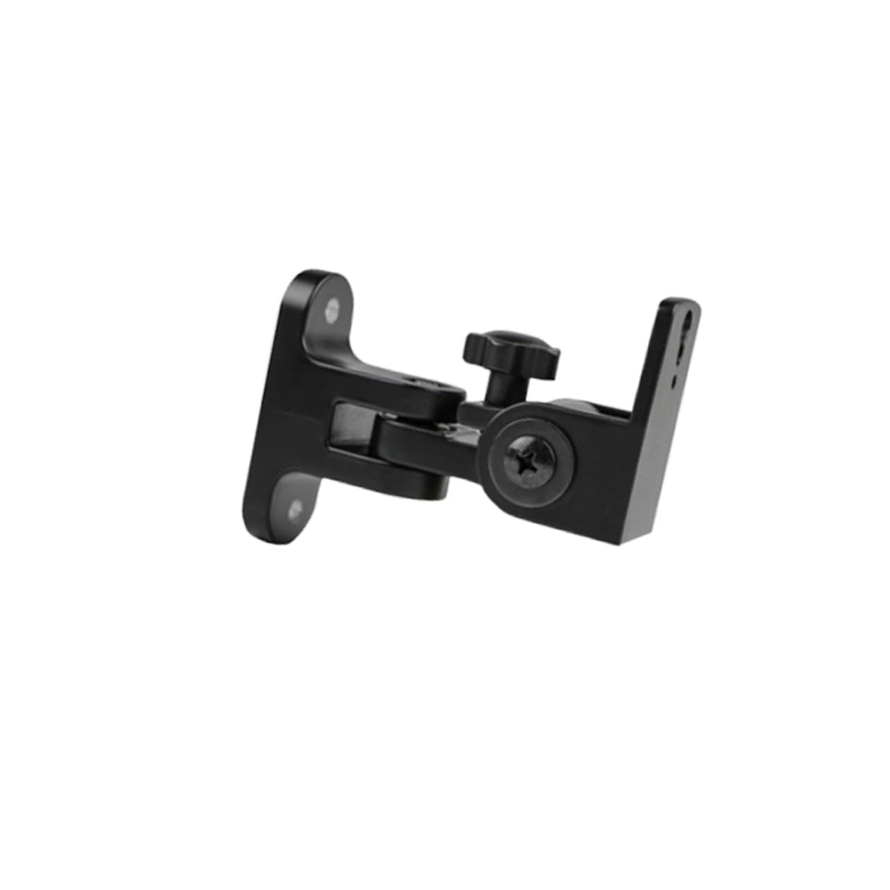 SHINEOFI Support de Haut-Parleur Mural Satellite en Alliage Zinc Noir