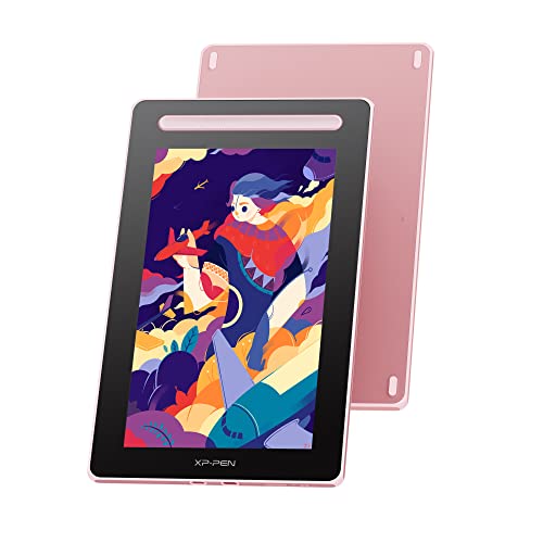 Image of Artist 13 2ND Gen Display Tablet X3 Elite Chip Stylus 8192 Level Pressure Sensitivity - Pink