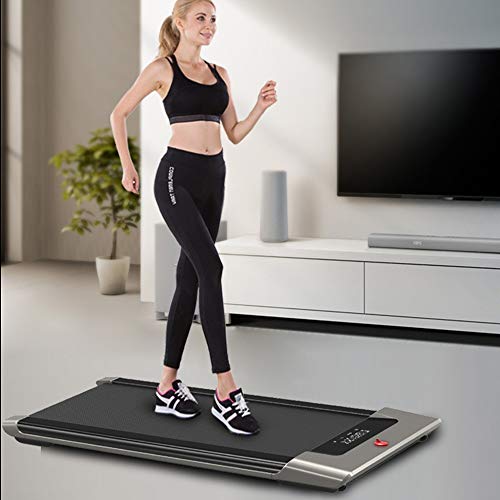 Image of Treadmill Walking Household Flat Treadmill, Foldable Mini, Fitness Equipment Mute