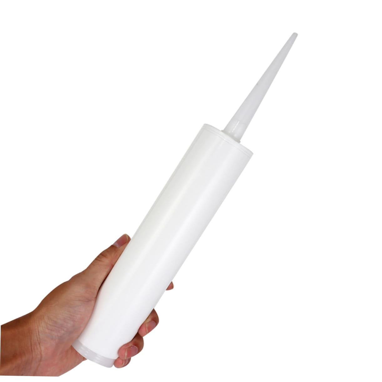 Tubes de Calfeutrage Vides en Plastique Blanc, Lot de 20 Pièces | Légers et Portables, pour Réparations et Travaux de Rénovation Intérieure, Adaptés aux Fissures Latex