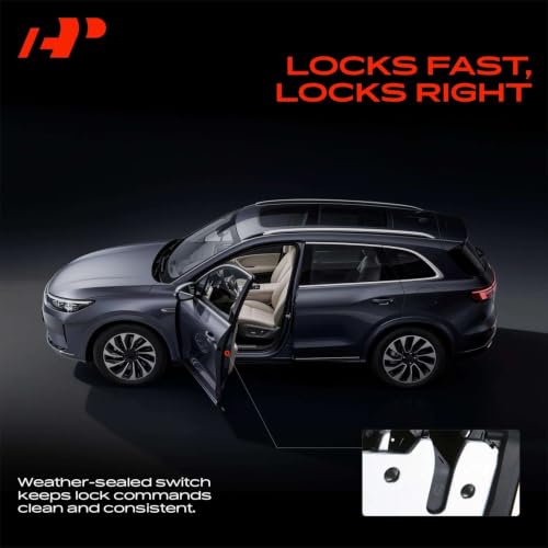 Image of A-Premium Front Right Passenger Side Door Lock Actuator | Compatible with 1998-2003 Chevrolet Chevy S10 & GMC Sonoma, Replace# 16631171