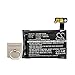 Replacement Battery Li-Polymer 3.70V 250mAh / 0.93Wh for Samsung B030FE GH43-03992A SP48223, Gear 1 SM-V700