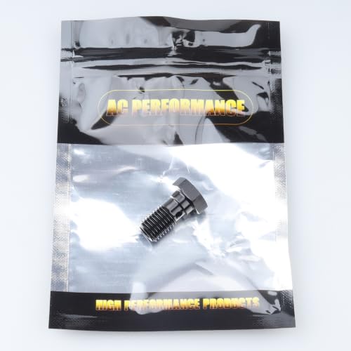 Image of AC PERFORMANCE Banjo Bolt M10 x 1.25 (20mm UHL) Aluminum Black