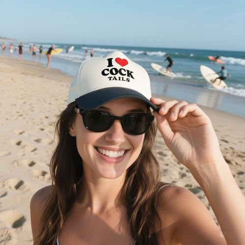 Image of Funny Trucker Hats for Men Women Funny Gag Gifts | Joke Humor Novelty Baseball Cap