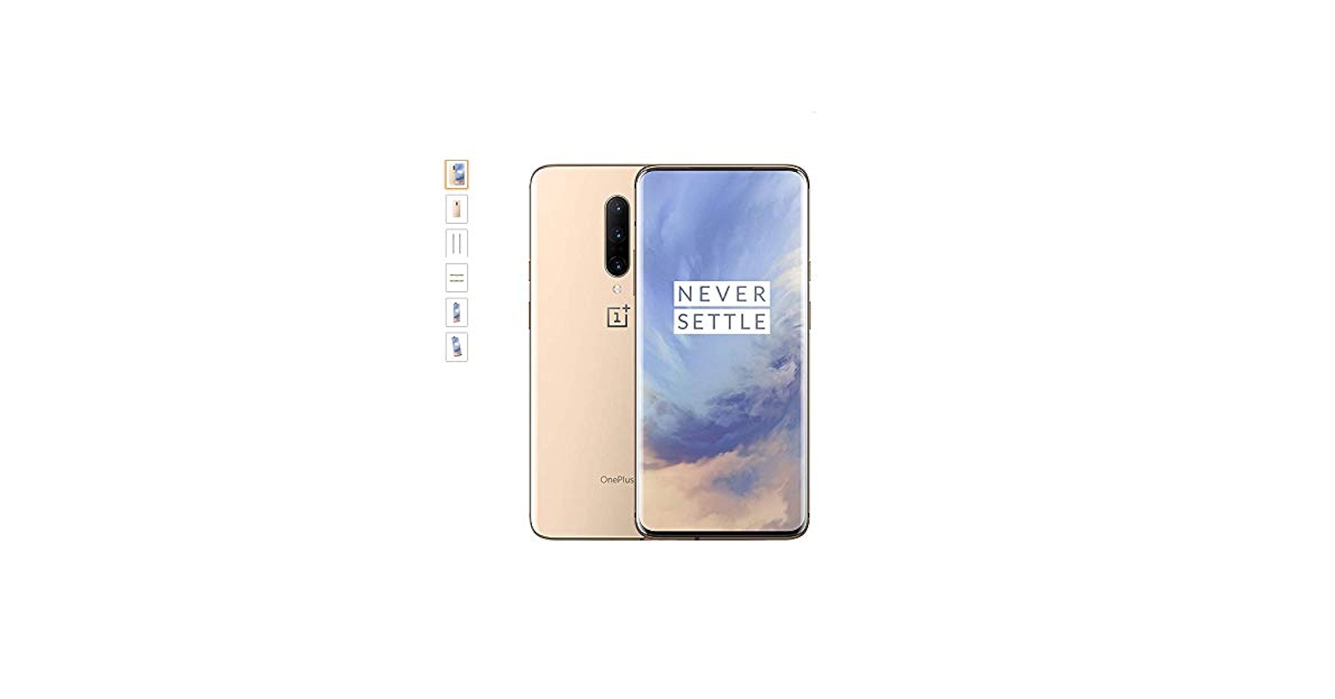 スマートフォン本体 ANDROID - ONEPLUS 7 PRO DUAL-SIM , ROM8GB/256GB OnePlus 7 Pro (Dual SIM) - 256GB - Gold (Unlocked