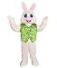 NQBRNG Green Easter Rabbit Mascot Costume Adult Halloween Costume