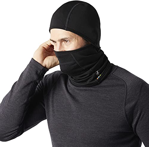 Smartwool Merino Sport Fleece Hinged Balaclava - Black #TOP1