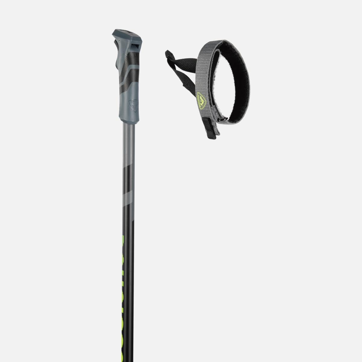 Rossignol Skistöcke Tactic Clip Black Lime – Herren – Größe 115 – Schwarz