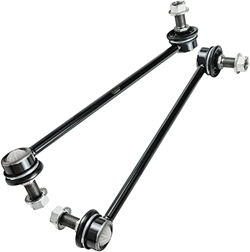 Image of Detroit Axle - Front 8pc Lower Control Arms Kit for 01-06 Hyundai Santa Fe 2001 2002 2003 2004 2005 2006, 2 Lower Control Arms w /Ball Joints, 4 Inner & Outer Tie Rods, 2 Sway Bar Links, Replacement