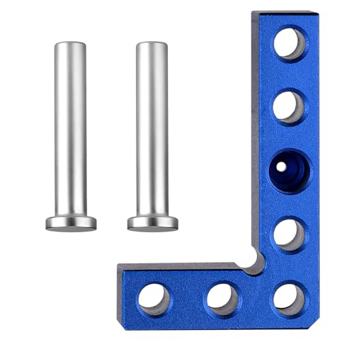 Small Square and Center Finder, Woodworking 90 Degree Precision Measuring Small Square Tool, Mini SquareCenter Finder Tool Marking Center Finders Mini Layout Marking Tools for Wood Work