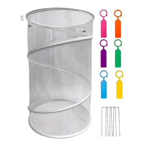 Berriphonia Mantas para animales, Suministros De Jardinería Redondas Reutilizables, Plegables Y Transpirables con Piquetas, Protección Del Jardín Contra Animales | Para El Interior Del VIH