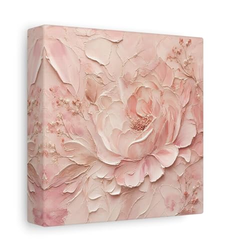 Toile pivoine rose une note poétique et apaisante pour votre chambre