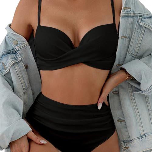 Maillot de bain deux pièces Harssidanzar fini les bretelles qui glissent avec le modèle réglable