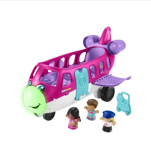 Little People Barbie Little Dream Plane Toddler Friendly Imaginative Airplane Adventures