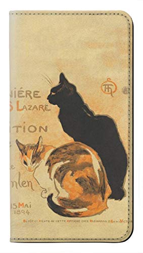 Etui Pixel 4a 5G housse cuir clapet chat vintage pour vos sorties au café