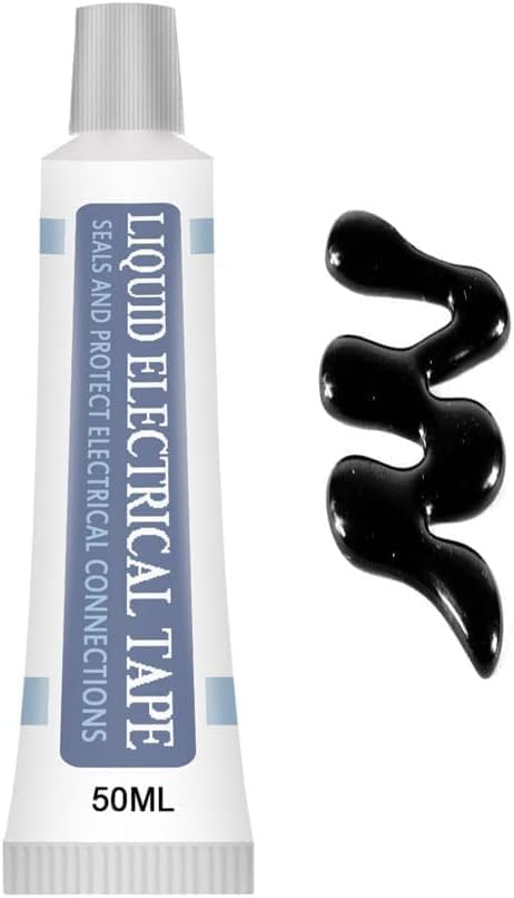 Liquid Electrical Tape Tube for Wire Liquid Insulating High Temperature gel Waterproof Insulating Electrical Gel Cable Repair Tube for Mobile Charger Fast Dry Liquid Electrical Tape