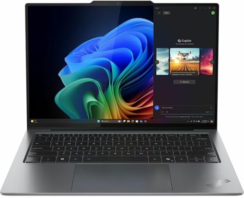 Lenovo Thinkpad X9-14 Gen 1 Copilot+ PC Notebook 14' WUXGA Intel Core Ultra 7 258V Plataforma Intel Evo 32GB 1TB SSD Teclado inglés Gris Negro