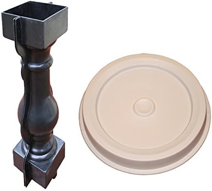 Hxeredue YuanKanJu History Stones Two-Piece Bird Bath Concrete Mold Set 273BLS